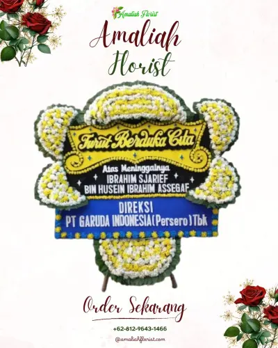 Papan Bunga Duka di Jasinga